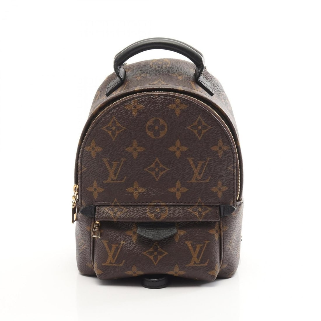 Louis Vuitton Palm Springs Mini Backpack, M44873, Coated Canvas and Leather Monogram, Women's, Brown (1 of 8)