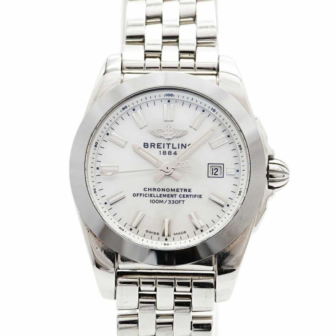 Breitling Galactic 29 W72348 White Dial Women's Watch (1 of 10)