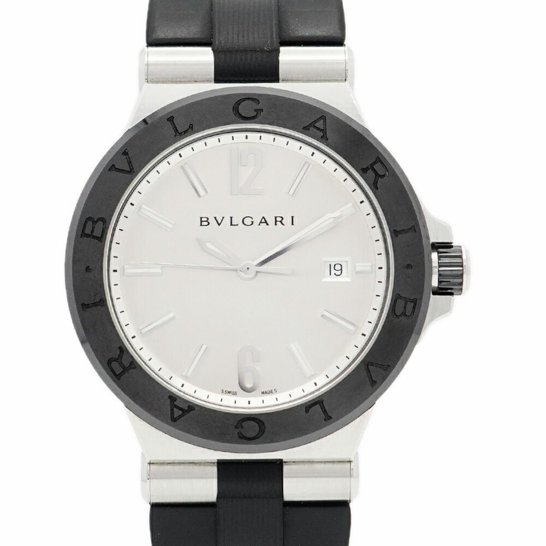 Bvlgari Diagono DG42SC Silver Dial Men's Watch (1 of 9)