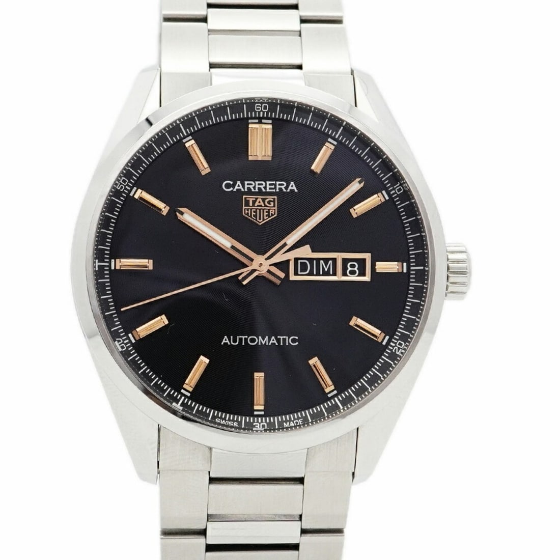 TAG Heuer Carrera WBN2013 Black Dial Men's Watch (1 of 9)