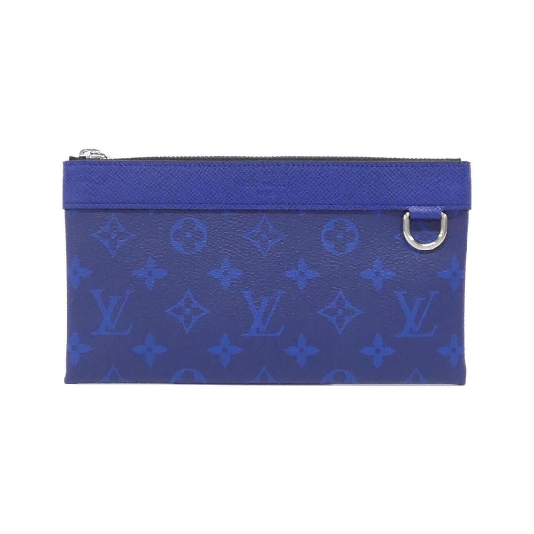 Louis Vuitton Taiga Llama Pochette Discovery PM M30278 Handbag: --- Catalog ---Category: SizeSize (HxWxD): 12cm x 21cm x 1cm / 4.72'' x 8.26'' x 0.39''Category: DesignType: Handbag, PochetteColor: Blue, CobaltGender: MenMaterial: Coated canvas Category: