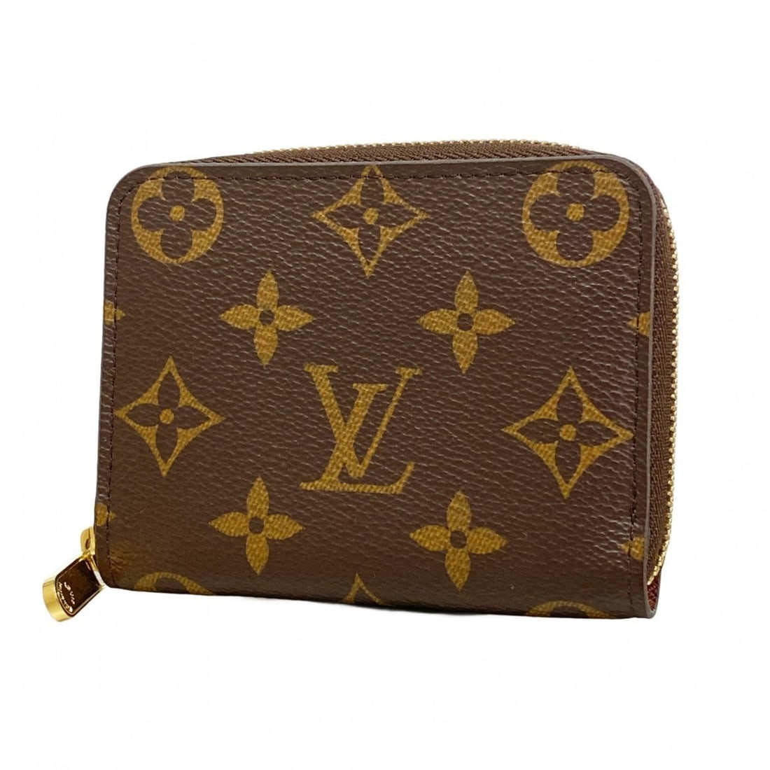 Louis Vuitton Monogram Zippy Coin Purse M60067 Brown Men's and Women's (1 of 7)