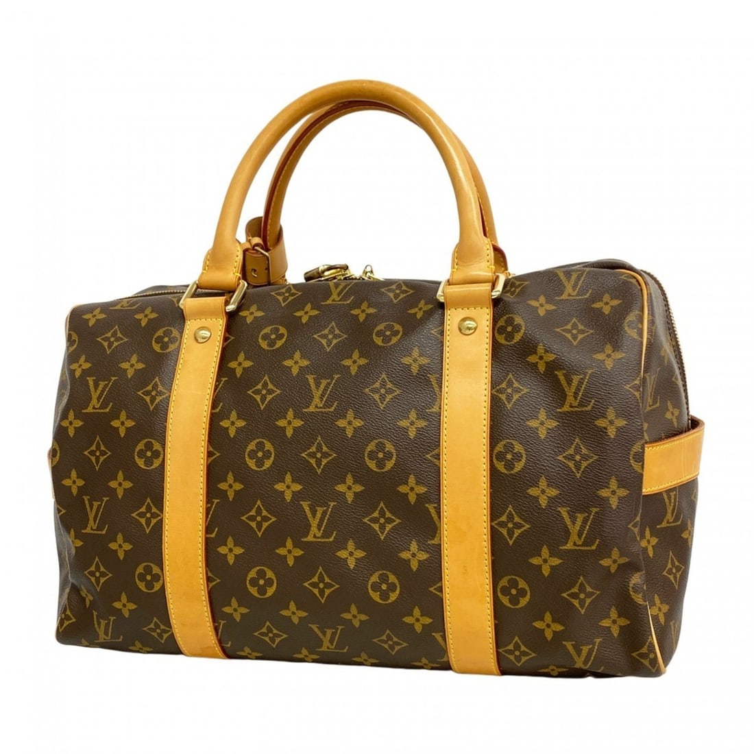 Louis Vuitton Monogram Carryall Boston Bag M40074 Brown Men's/Women's (1 of 13)