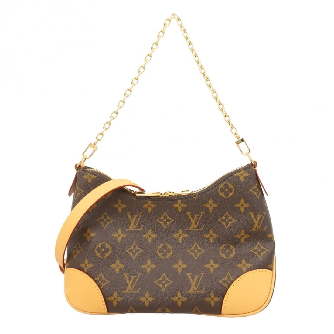 Louis Vuitton Monogram Boulogne PM Shoulder Bag M45832 Brown 2-Way for Women (1 of 13)