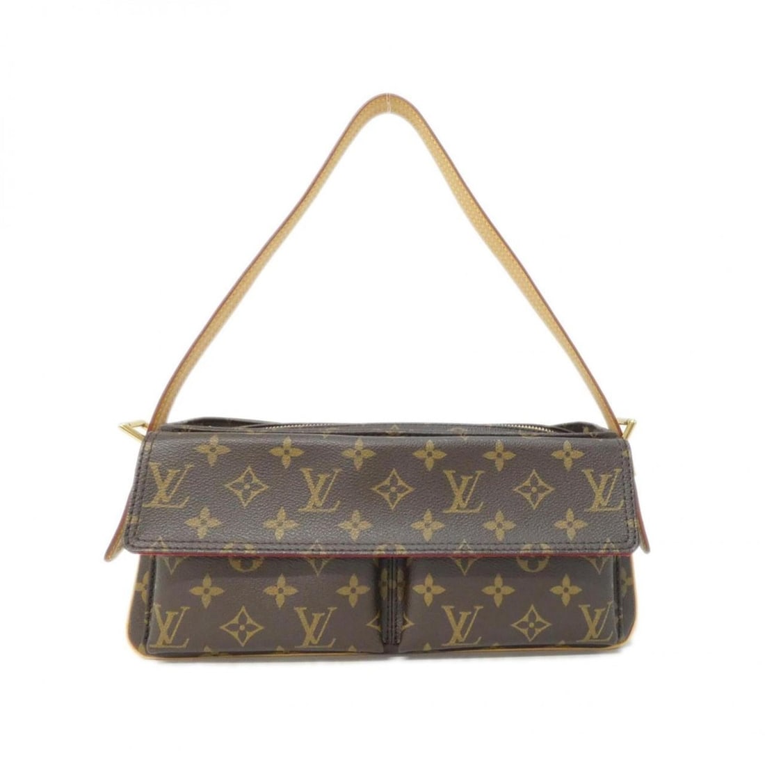 Louis Vuitton Monogram Viva Cite MM M51164 Shoulder Bag: --- Catalog ---Category: SizeSize (HxWxD): 13cm x 30cm x 9cm / 5.11'' x 11.81'' x 3.54''Category: DesignType: Shoulder bagColor: BrownGender: WomenMaterial: Coated canvas Category: GeneralMPN: