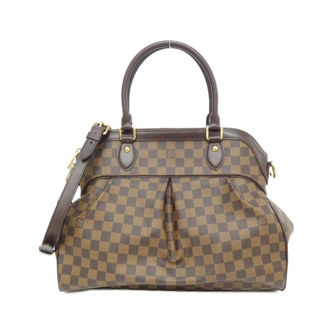 Louis Vuitton Damier Trevi GM N51998 Handbag: --- Catalog ---Category: SizeSize (HxWxD): 30cm x 40cm x 16cm / 11.81'' x 15.74'' x 6.29''Category: DesignType: HandbagColor: BrownGender: Women,MenMaterial: Coated canvas Category: GeneralMPN: N51998