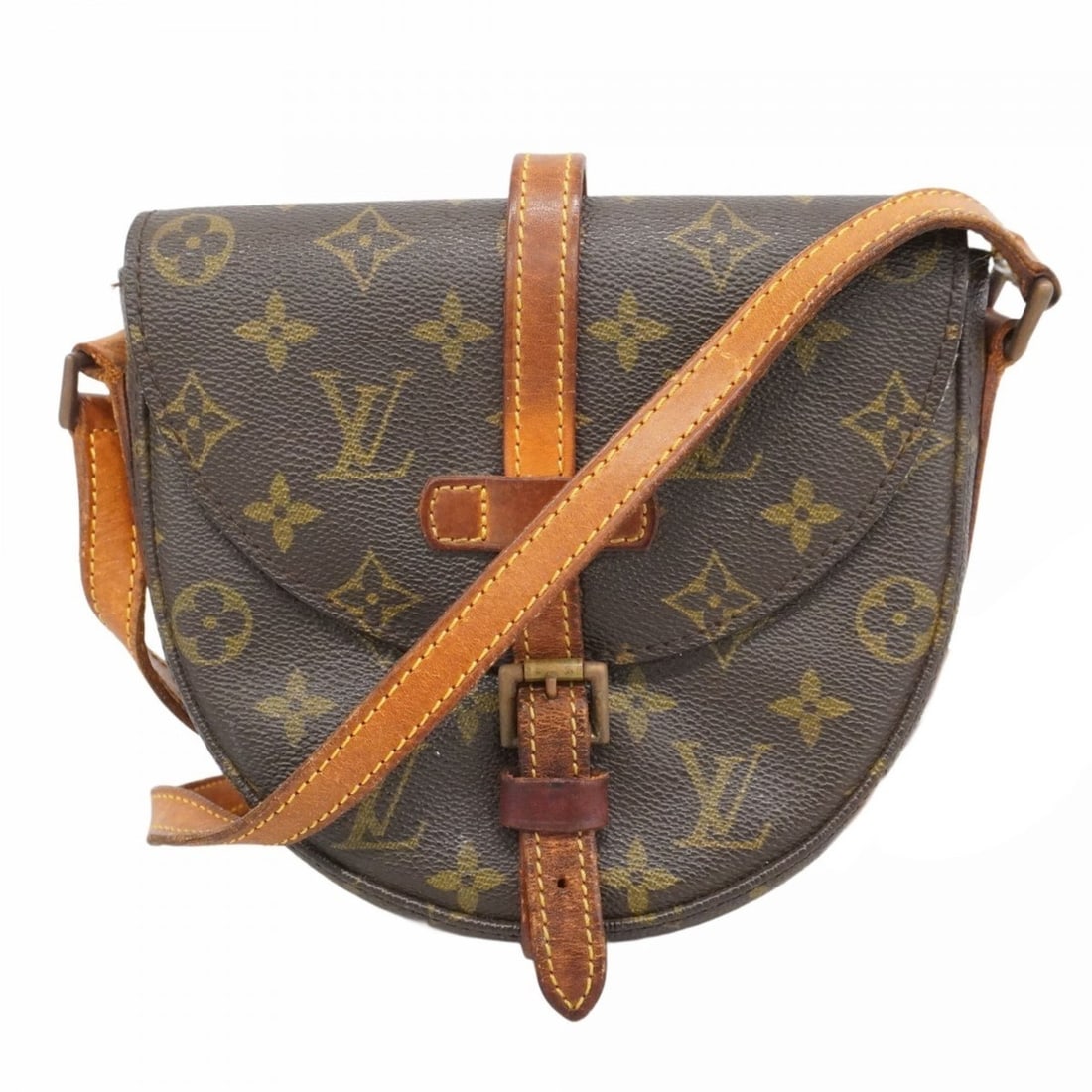 Louis Vuitton Monogram Chantilly PM Shoulder Bag M40646 Brown Women's (1 of 18)