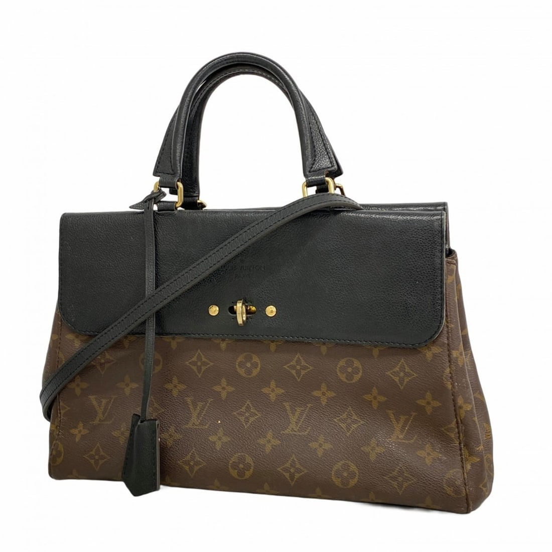 Louis Vuitton Monogram Venus Handbag M41737 Brown Noir 2-Way Bag for Women: --- Catalog ---Category: SizeSize (HxWxD): 22cm x 33cm x 12cm / 8.66'' x 12.99'' x 4.72''Category: DesignType: HandbagColor: Brown, NoirGender: WomenCategory: GeneralMPN: M41737Brand: Louis Vuitton---