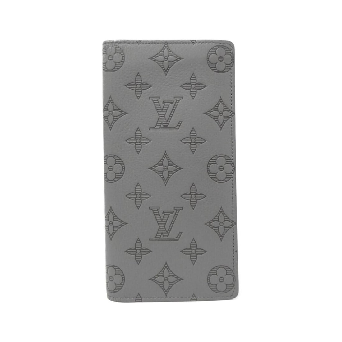 Louis Vuitton Monogram Shadow Portefeuille Brazza M81335 Wallet (1 of 9)