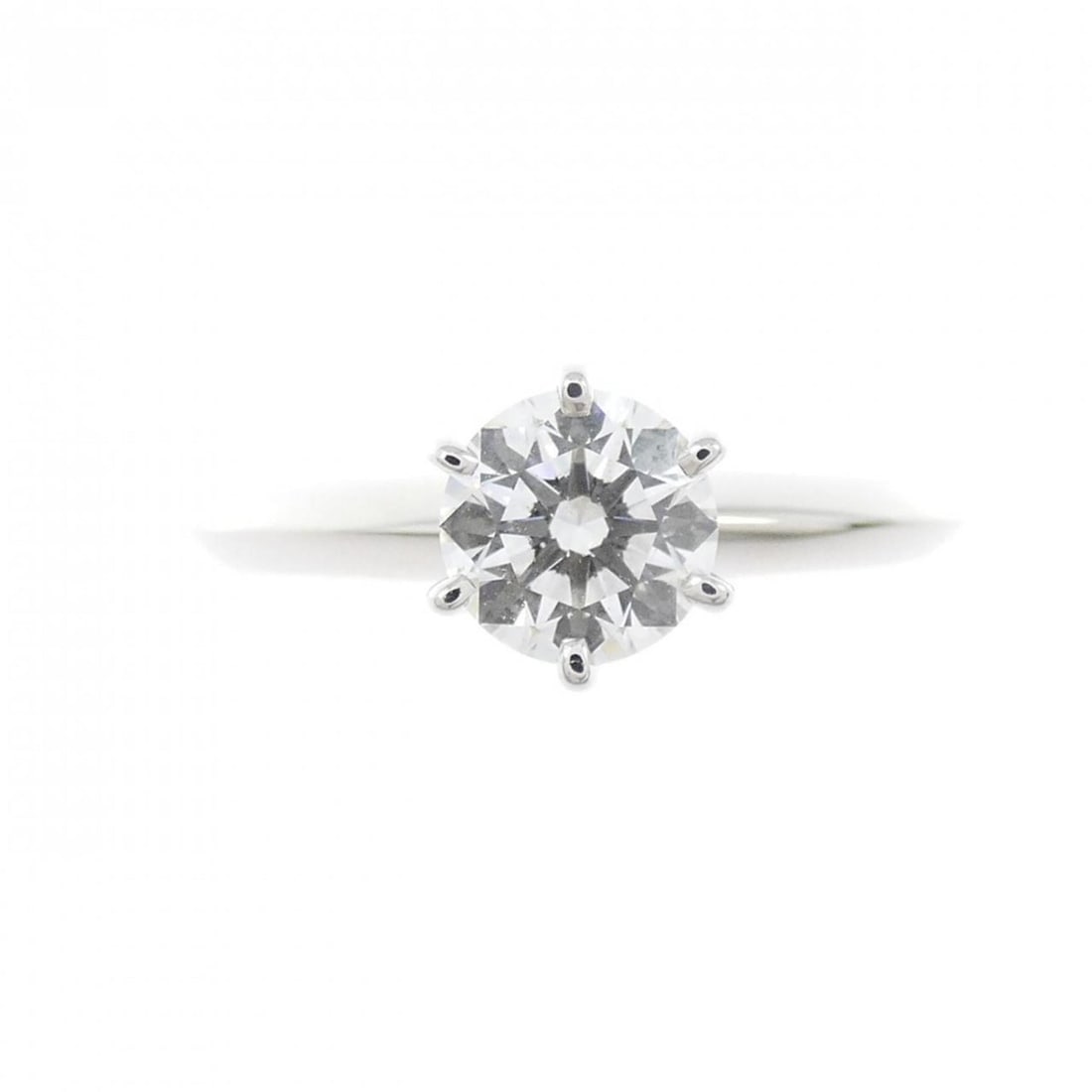 Tiffany Classic Solitaire Ring 0.51CT H VS1 3EXT - 2