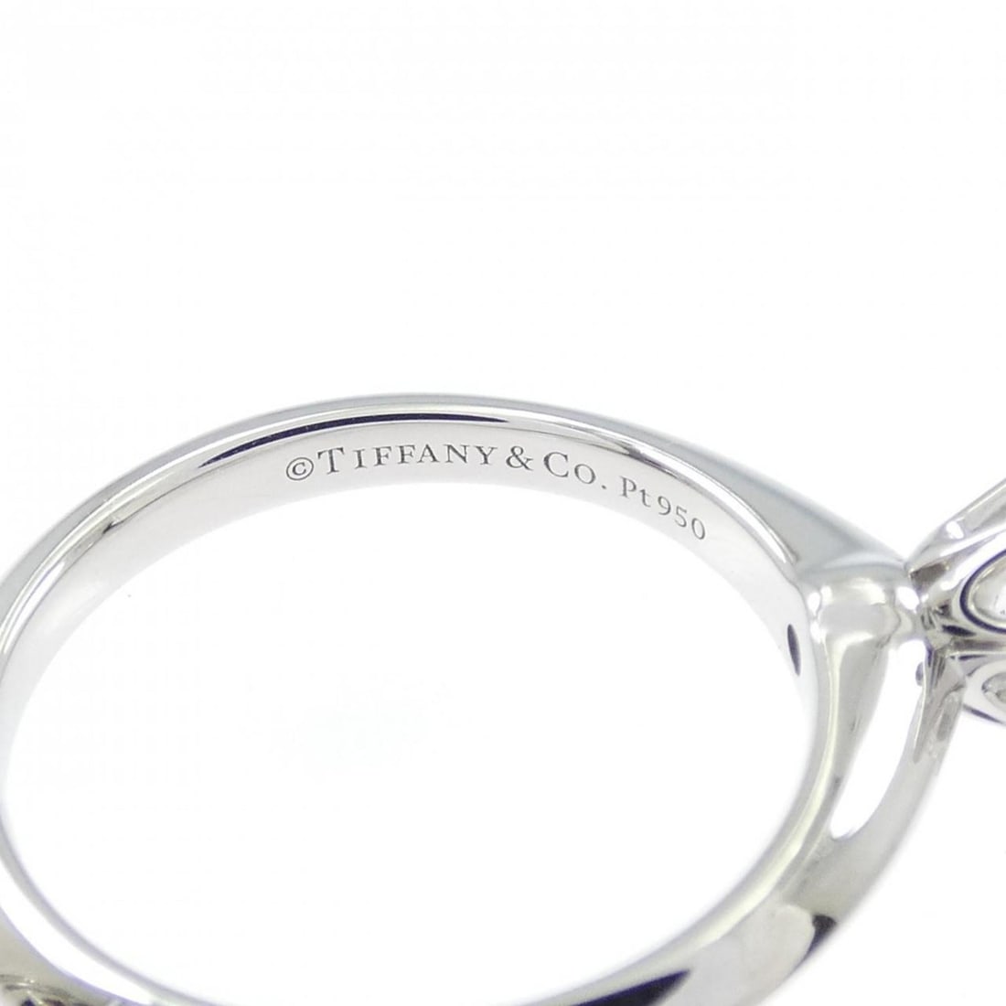 Tiffany Classic Solitaire Ring 0.51CT H VS1 3EXT - 4