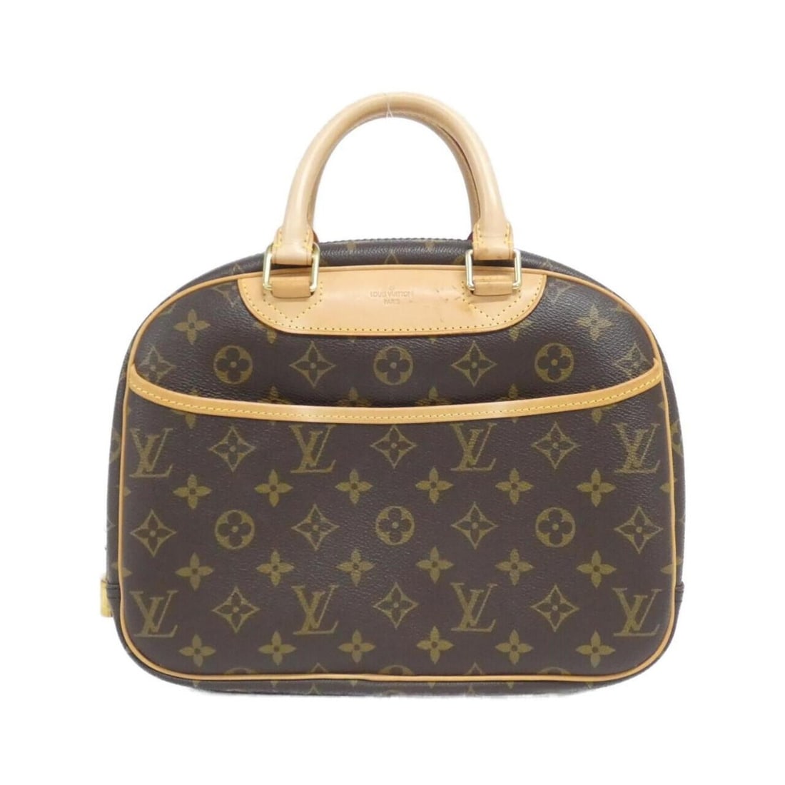 Louis Vuitton Monogram Trouville M42228 Handbag: --- Catalog ---Category: SizeSize (HxWxD): 23cm x 28cm x 11cm / 9.05'' x 11.02'' x 4.33''Category: DesignType: HandbagColor: BrownGender: Women,MenMaterial: Coated canvas Category: GeneralMPN:
