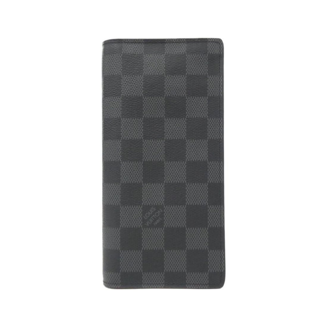 Louis Vuitton Damier Graphite Portefeuille Brazza N62665 Wallet: --- Catalog ---Category: SizeSize (HxWxD): 19cm x 10cm x 2cm / 7.48'' x 3.93'' x 0.78''Category: DesignType: Long wallet (bi-fold)Color: Dark gray, GraphiteGender: MenMaterial: Coated canvas