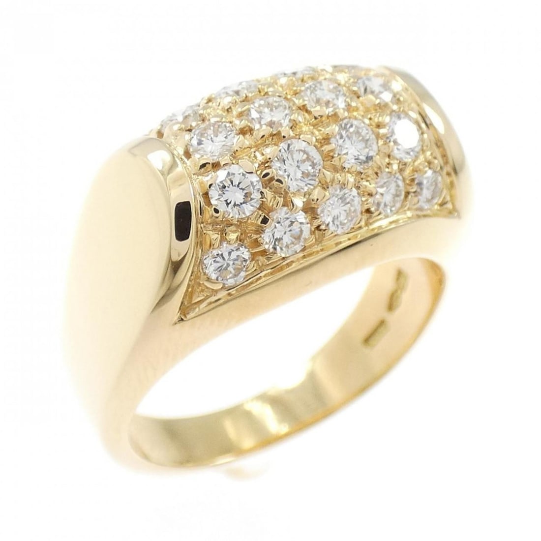 Bvlgari Tronchetto Ring: --- Catalog ---Category: SizeJP Size: 14US Size: 7Category: DesignType: Band ringColor: GoldGender: WomenMaterial: Yellow gold (18K)Category: GeneralBrand: Bvlgari--- Item List ---Section: ConditionRa