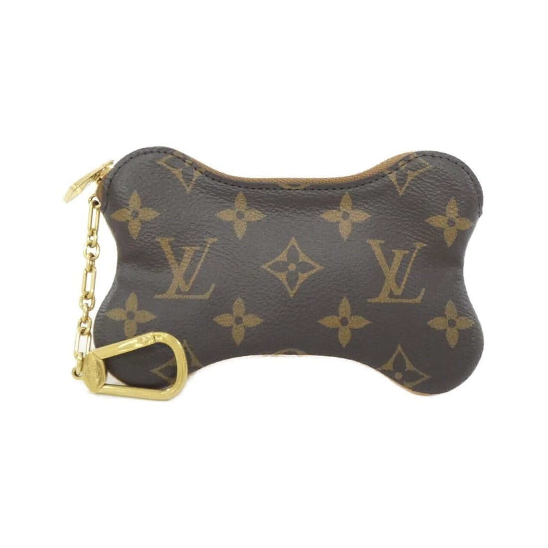 Louis Vuitton Monogram Bone Key Pouch M12616 Coin & Case (1 of 9)