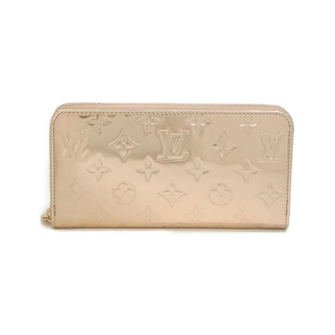 Louis Vuitton Vernis (LV SKI) Zippy Wallet M27046: --- Catalog ---Category: SizeSize (HxWxD): 10cm x 19cm x 2.5cm / 3.93'' x 7.48'' x 0.98''Category: DesignType: Long wallet (bi-fold)Color: Beige pink, Copper, PinkGender: Women,MenMaterial: Leather Le