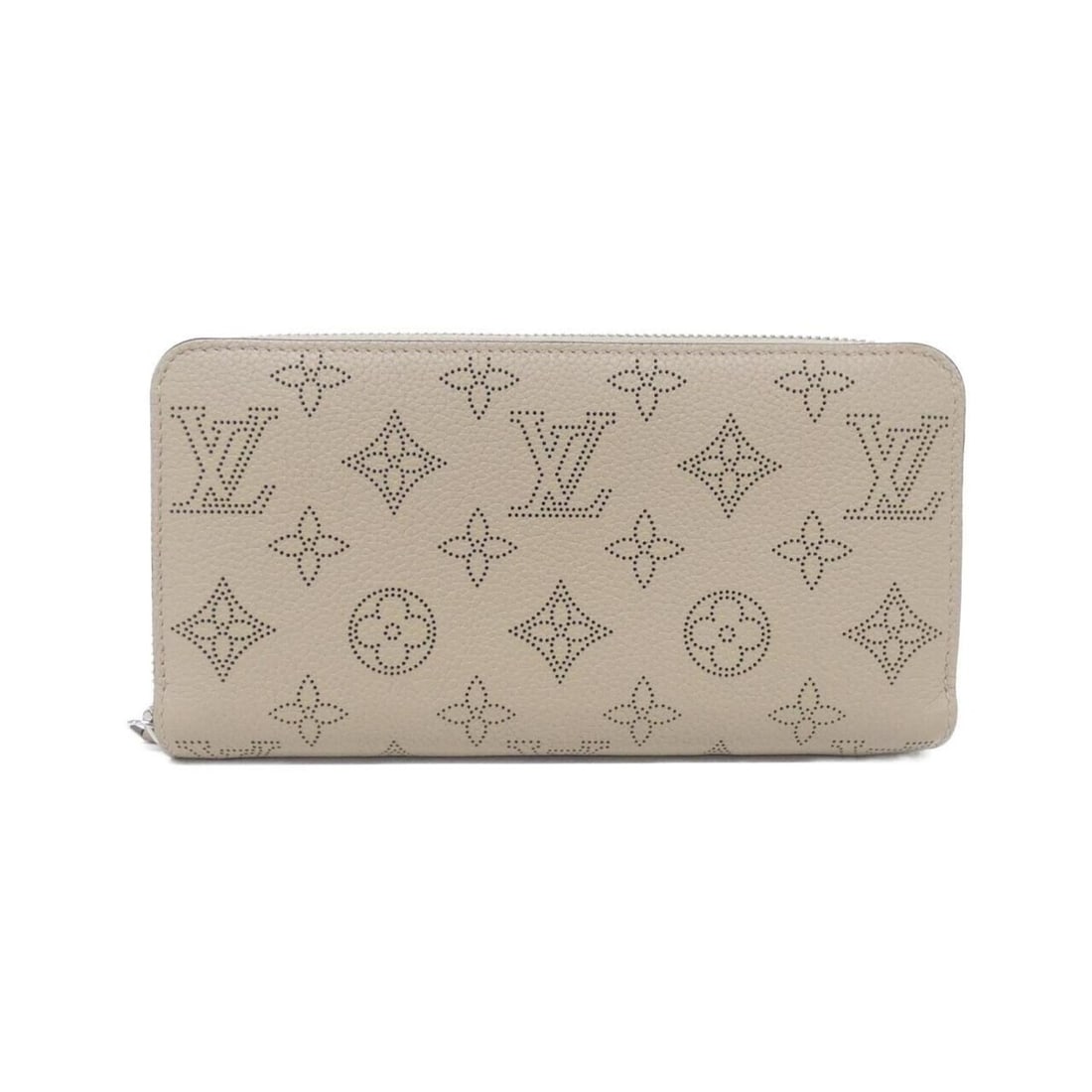 Louis Vuitton Mahina Zippy Wallet M69821: --- Catalog ---Category: SizeSize (HxWxD): 10cm x 19cm x 2.5cm / 3.93'' x 7.48'' x 0.98''Category: DesignType: Long wallet (bi-fold)Color: BeigeGender: Women,MenMaterial: Leather Leather/Fur Type: Cal