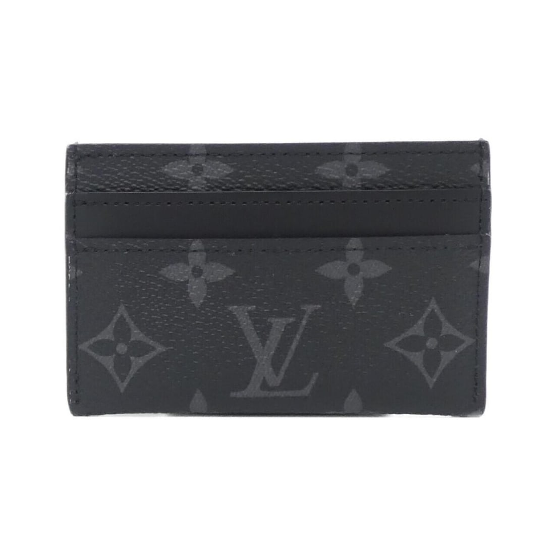 Louis Vuitton Monogram Eclipse Porte Carte Double Card Case M62170 (1 of 10)