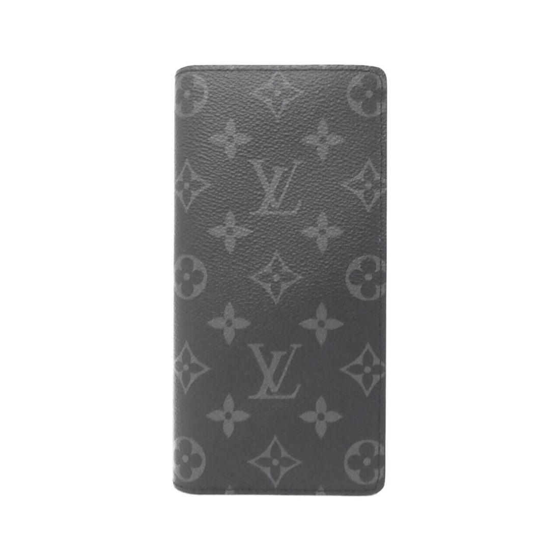 Louis Vuitton Monogram Eclipse Portefeuille Brazza M61697 Wallet (1 of 7)