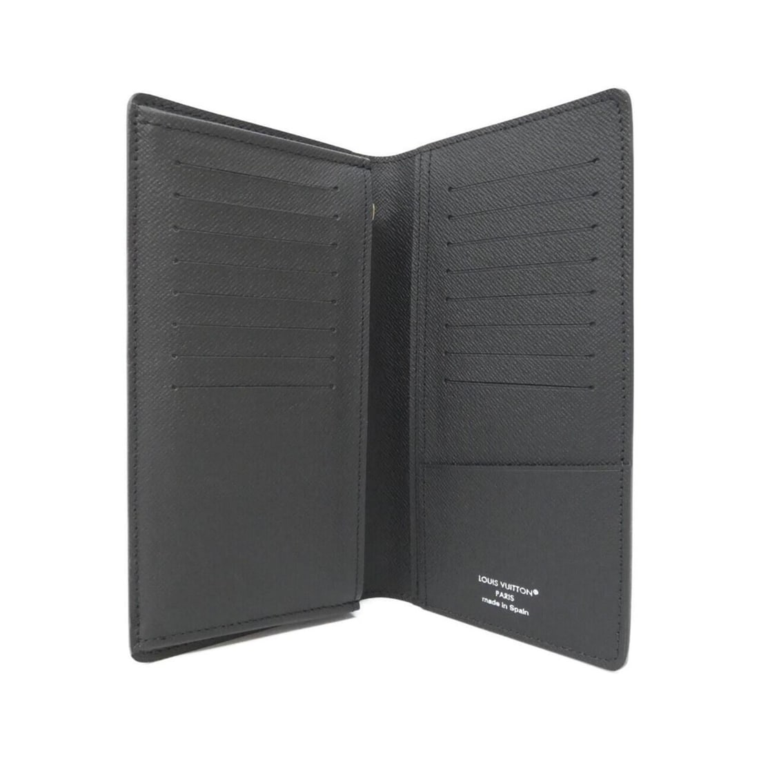 Louis Vuitton Monogram Eclipse Portefeuille Brazza M61697 Wallet - 2