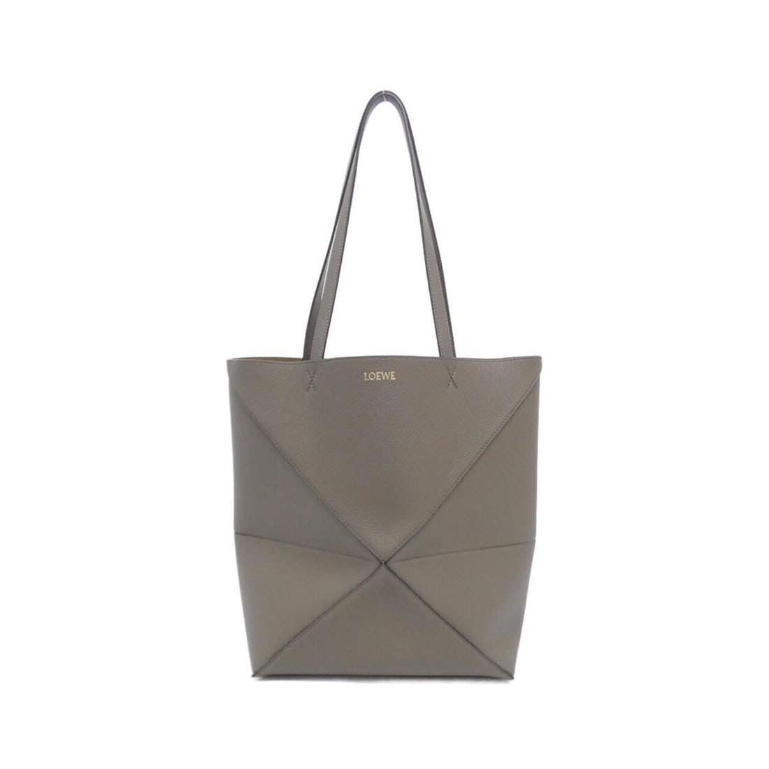 Loewe Puzzle Fold Tote A779G50X89 Handbag: --- Catalog ---Category: SizeSize (HxWxD): 31cm x 25cm x 14cm / 12.2'' x 9.84'' x 5.51''Category: DesignType: HandbagColor: BrownGender: Women,MenMaterial: Leather Leather/Fur Type: CalfskinCategory: