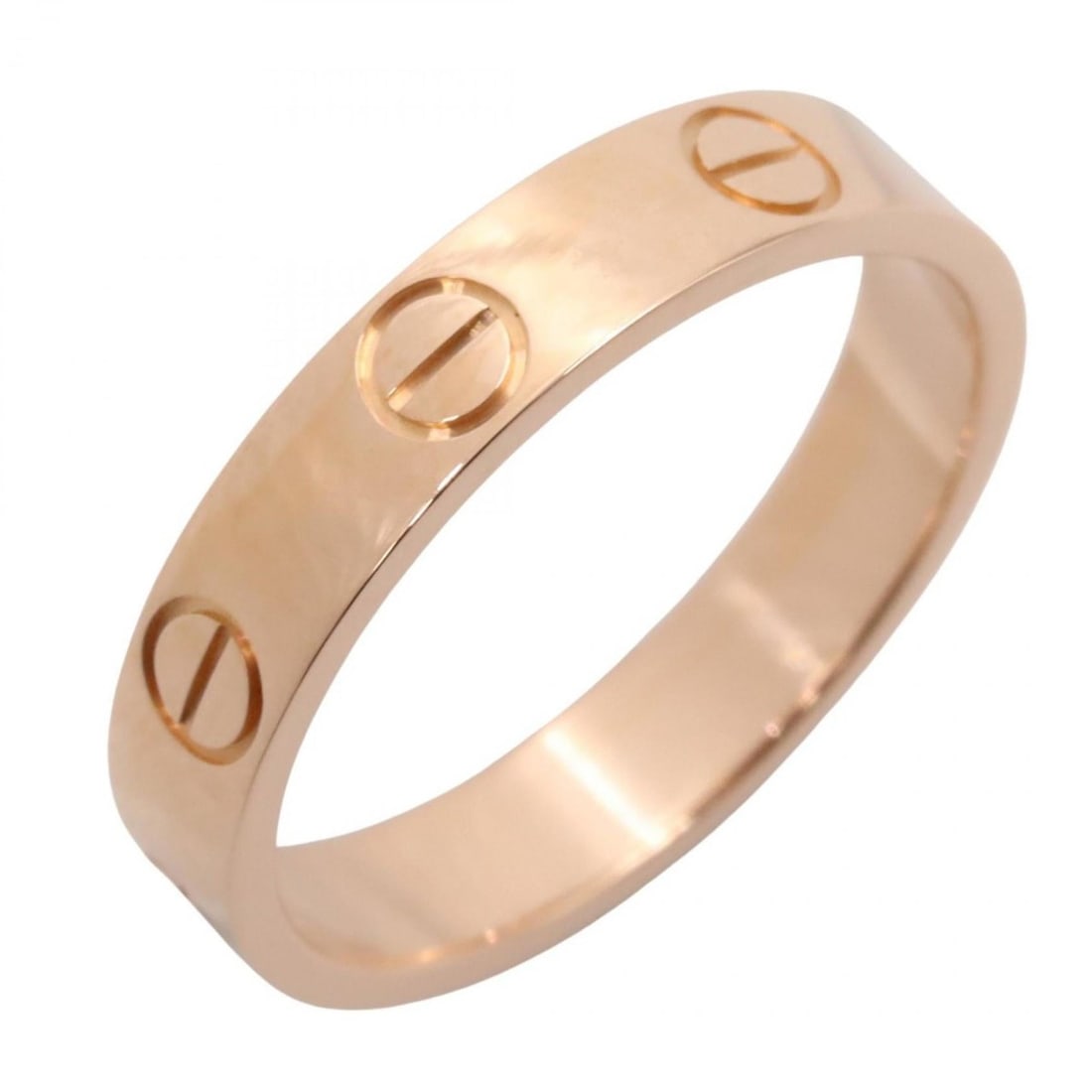 Cartier Mini Love Ring, 18K Pink Gold, Women's (1 of 7)
