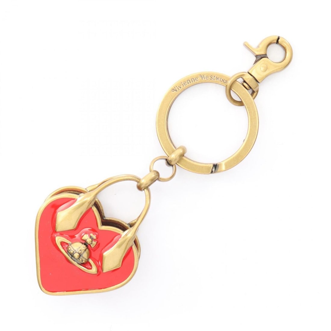 Vivienne Westwood JOSEPHINE Charm, Metal, Women's, Gold and Red, S8212000SOM000S (1 of 9)