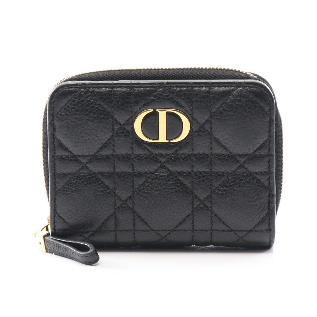 Christian Dior Dior Caro Scarlett Bifold Wallet, Leather, Women's, Black, S5032UWHC_M900 (1 of 10)