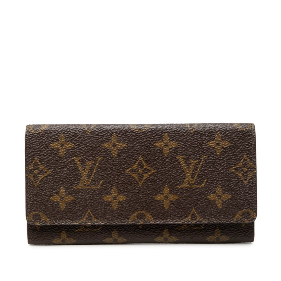Louis Vuitton Monogram Porte Circle Bifold Long Wallet M61820 Brown Leather Women's LOUIS VUITTON: --- Catalog ---Category: SizeSize (HxWxD): 9cm x 18cm x 1cm / 3.54'' x 7.08'' x 0.39''Category: DesignType: Long bill wallet (bi-fold)Color: BrownGender: WomenMaterial: PVC , Leather Category: General