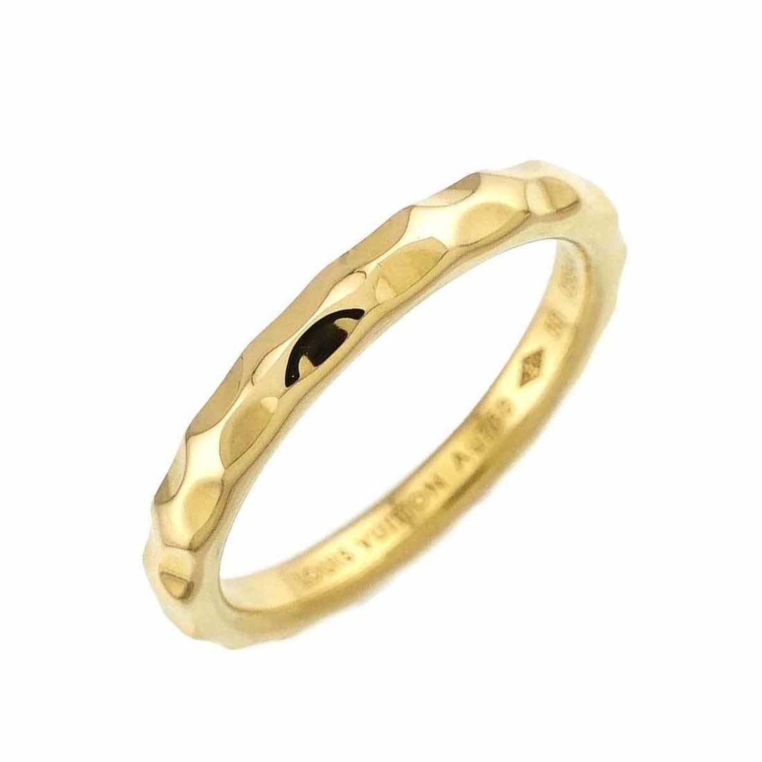 Louis Vuitton Alliance Monogram Infini #50 Ring in 18K Yellow Gold (750): --- Catalog ---Category: SizeUS Size: 5.5Brand Size: 50Category: DesignType: Band ringGender: WomenMaterial: Yellow gold (18K)Category: GeneralBrand: Louis Vuitton--- Item List ---Section: ConditionRa