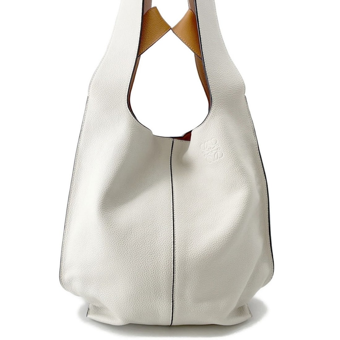 Loewe Tote Bag, Color Block Hobo Leather, LOEWE 2-Way Handbag (1 of 17)