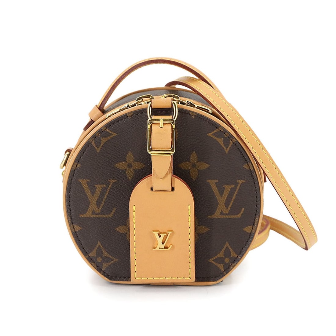 Louis Vuitton Monogram Mini Boite Chapeau 2-way Handbag/Shoulder Bag M44699 RFID: --- Catalog ---Category: SizeSize (HxWxD): 11.5cm x 12.5cm x 6cm / 4.52'' x 4.92'' x 2.36''Category: DesignType: Shoulder bagColor: MonogramGender: WomenMaterial: Monogram Hardware Color: GoldCategory