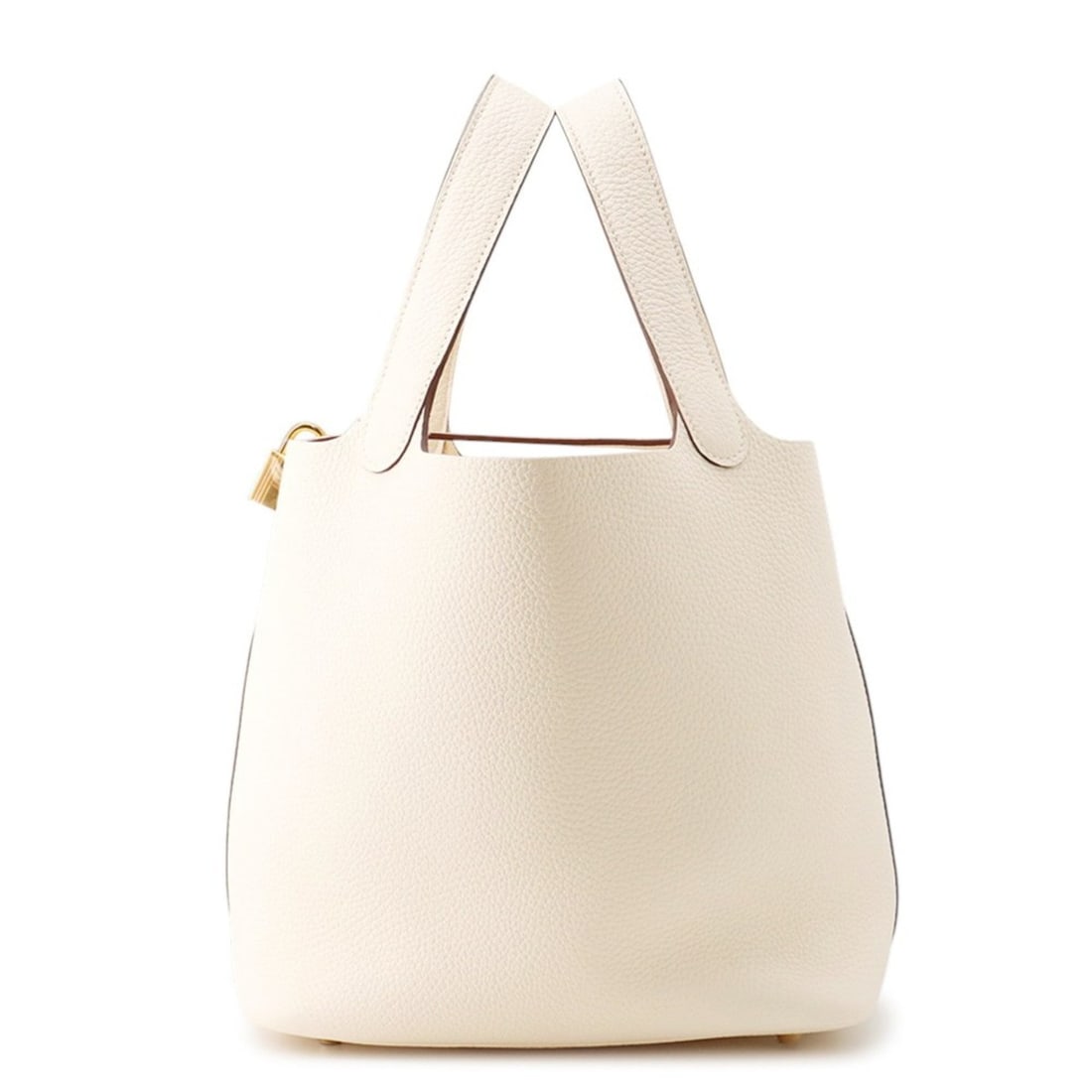 Hermes Hermès Picotin Lock MM Nata Handbag / Taurillon Clemence Leather B Stamp (1 of 15)