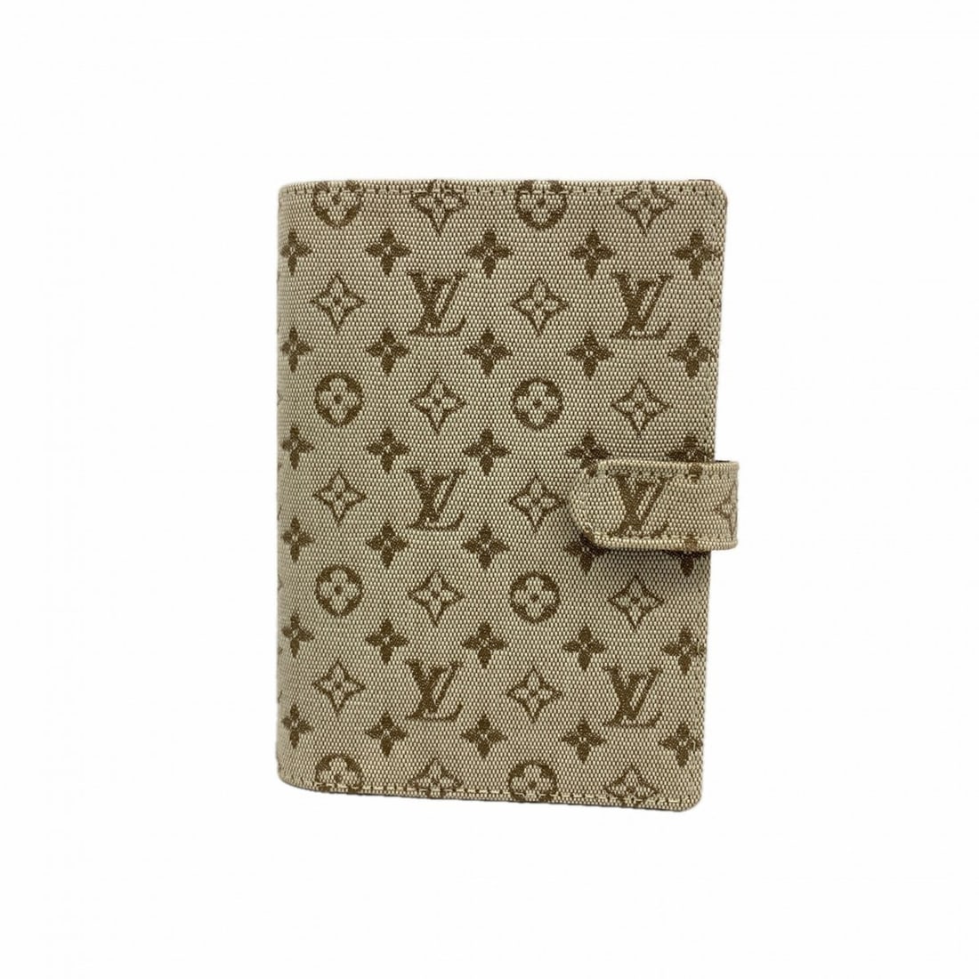 Louis Vuitton Monogram Mini Agenda PM Planner Cover R20911 Khaki for Men and Women (P2258766) (1 of 13)