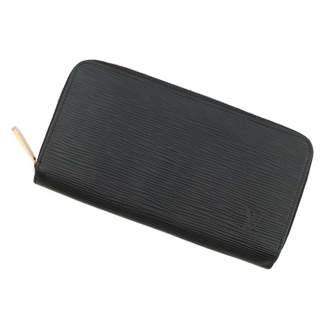 Louis Vuitton Epi Zippy Wallet M61857, round black. (1 of 16)