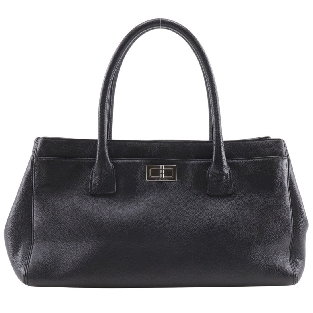 CHANEL Executive Tote Bag 2.55 A29292, Caviar Leather, Black, A5, Magnetic closure, Women's (1 of 19)