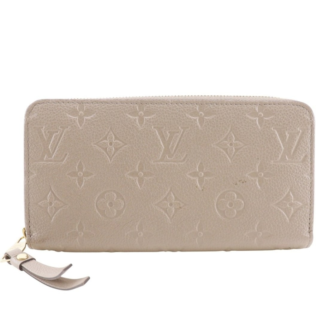 Louis Vuitton Zippy Wallet M69034 Monogram Empreinte Tourterelle Gray Unisex: --- Catalog ---Category: SizeWeight: 250g / 8.81oz.Size (HxWxD): 10.5cm x 19.5cm x 2.5cm / 4.13'' x 7.67'' x 0.98''Category: DesignType: Long wallet (bi-fold)Color: GrayGender: UnisexClosure: ZipperMa