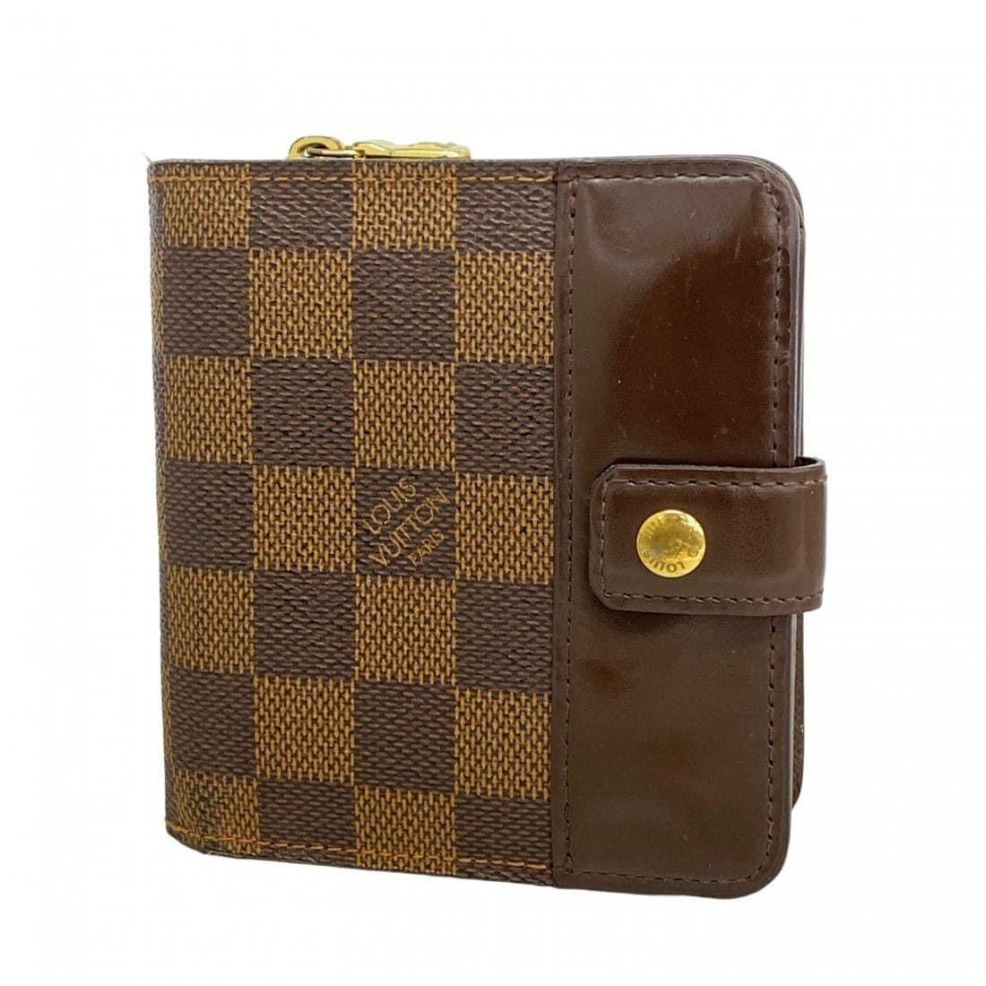 Louis Vuitton Damier Compact Zip Wallet N61668 Ebene Women's: --- Catalog ---Category: SizeSize (HxWxD): 11cm x 10.5cm x 2.5cm / 4.33'' x 4.13'' x 0.98''Category: DesignType: Wallet (bi-fold)Color: EbeneGender: WomenCategory: GeneralMPN: N61668Brand: Louis Vuitt