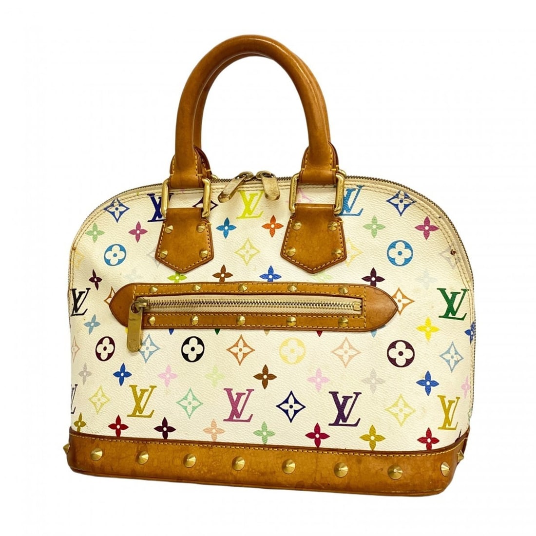 Louis Vuitton Monogram Multicolore Alma Handbag M92647 Bron Women's (1 of 13)