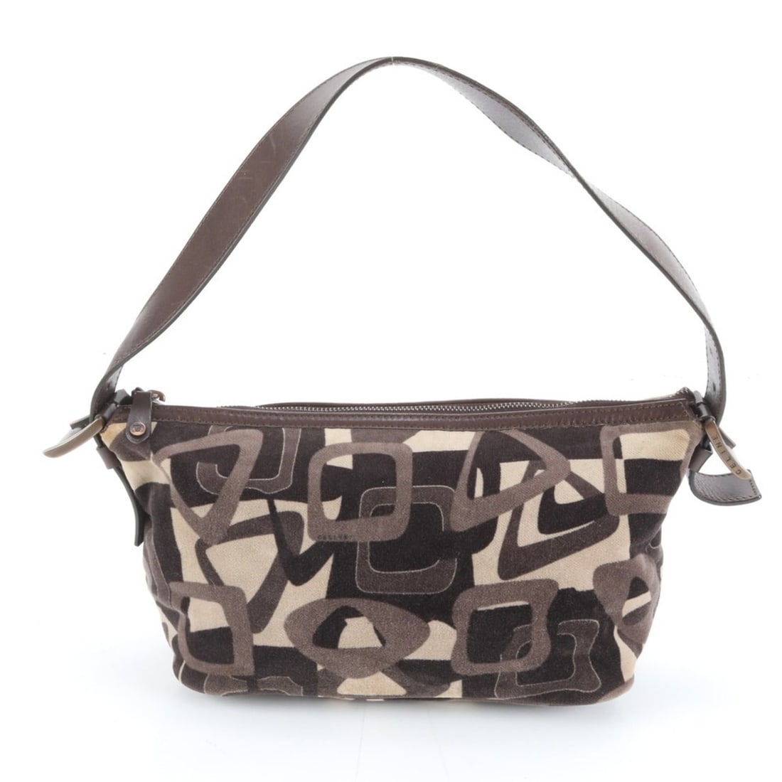 Celine all-over print leather shoulder bag, one-shoulder tote handbag, brown, women's: --- Catalog ---Category: SizeSize (HxWxD): 16cm x 24cm x 12cm / 6.29'' x 9.44'' x 4.72''Strap Length: 51cm / 20.07''Category: DesignType: Handbag, Shoulder bag, Tote bagColor: BrownGender: WomenMateri