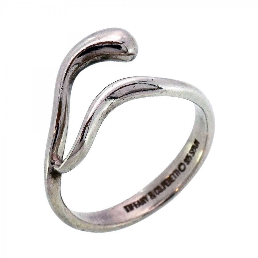 Tiffany Teardrop Ring, Silver 925, Size 12.5, Women's (1 of 11)