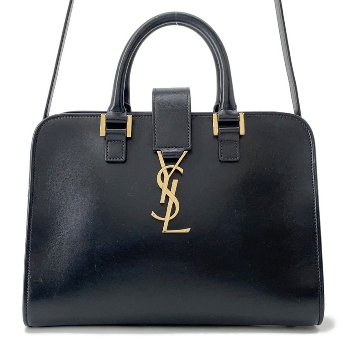 Yves Saint Laurent Saint Laurent Paris Baby Cabas Handbag 568853 SAINT LAURENT PARIS 2-way Black (1 of 18)