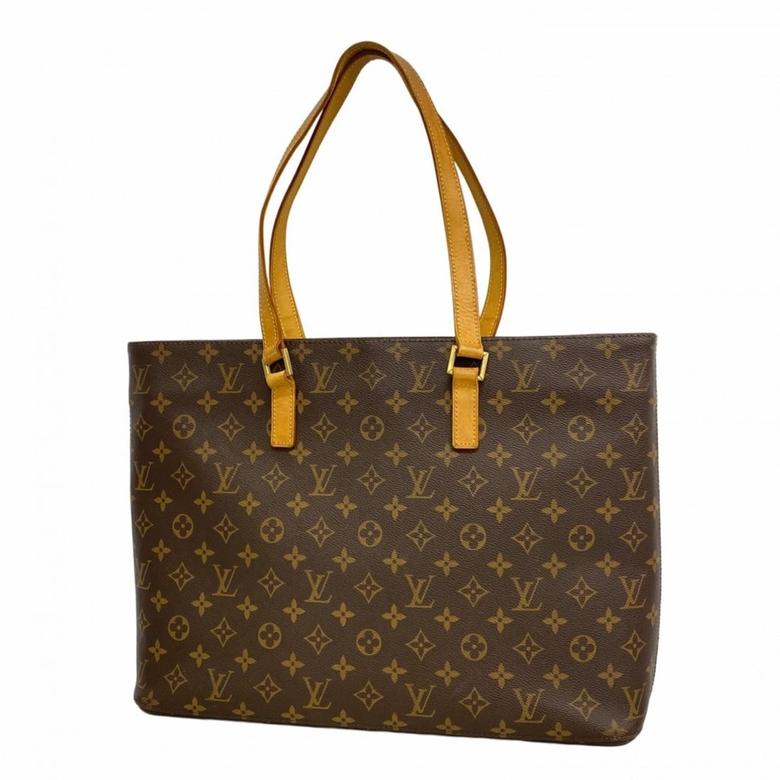 Louis Vuitton Monogram Luco Tote Bag M51155 Brown Women's (1 of 15)