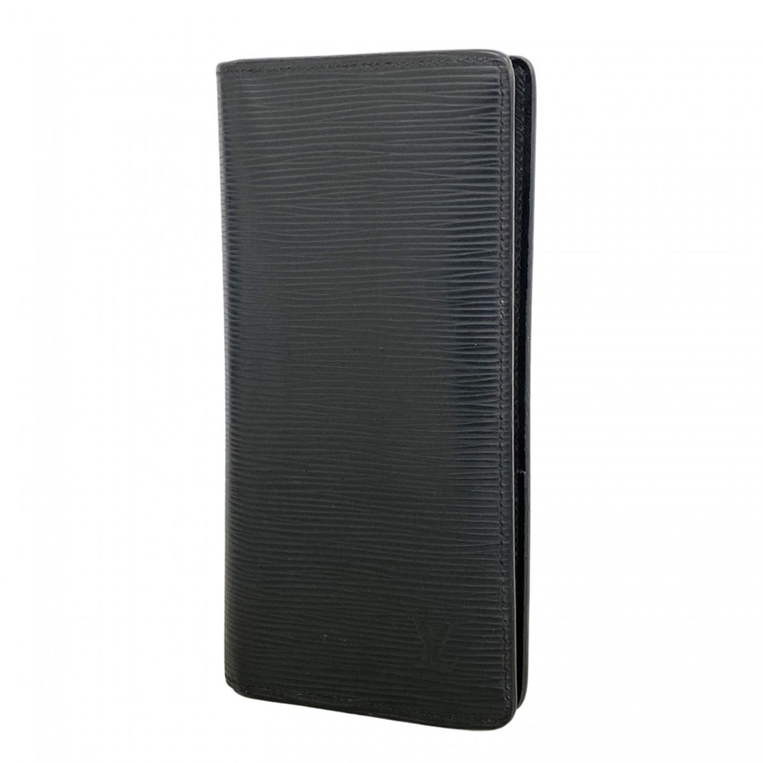 Louis Vuitton Epi Leather Long Wallet, Portefeuille Brazza M60622, Noir, Men's (1 of 16)