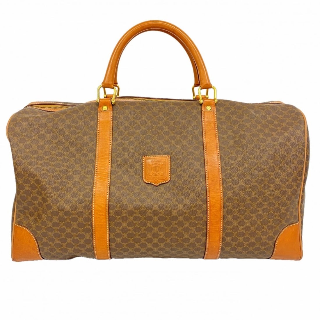 Celine Boston Bag, Macadam Brown, Women's (1 of 11)