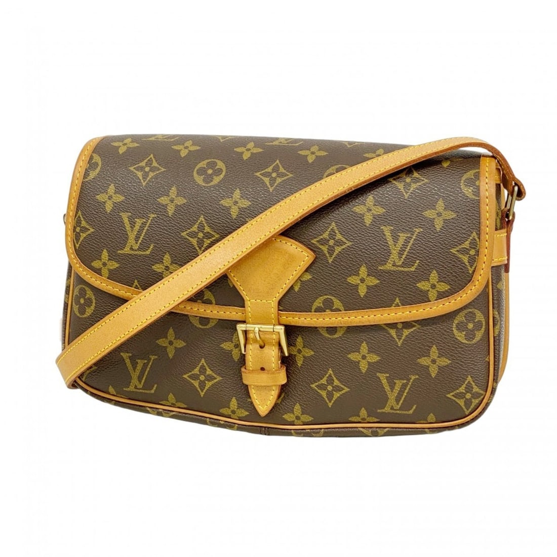 Louis Vuitton Monogram Sologne Shoulder Bag M42250 Brown Women's (1 of 14)