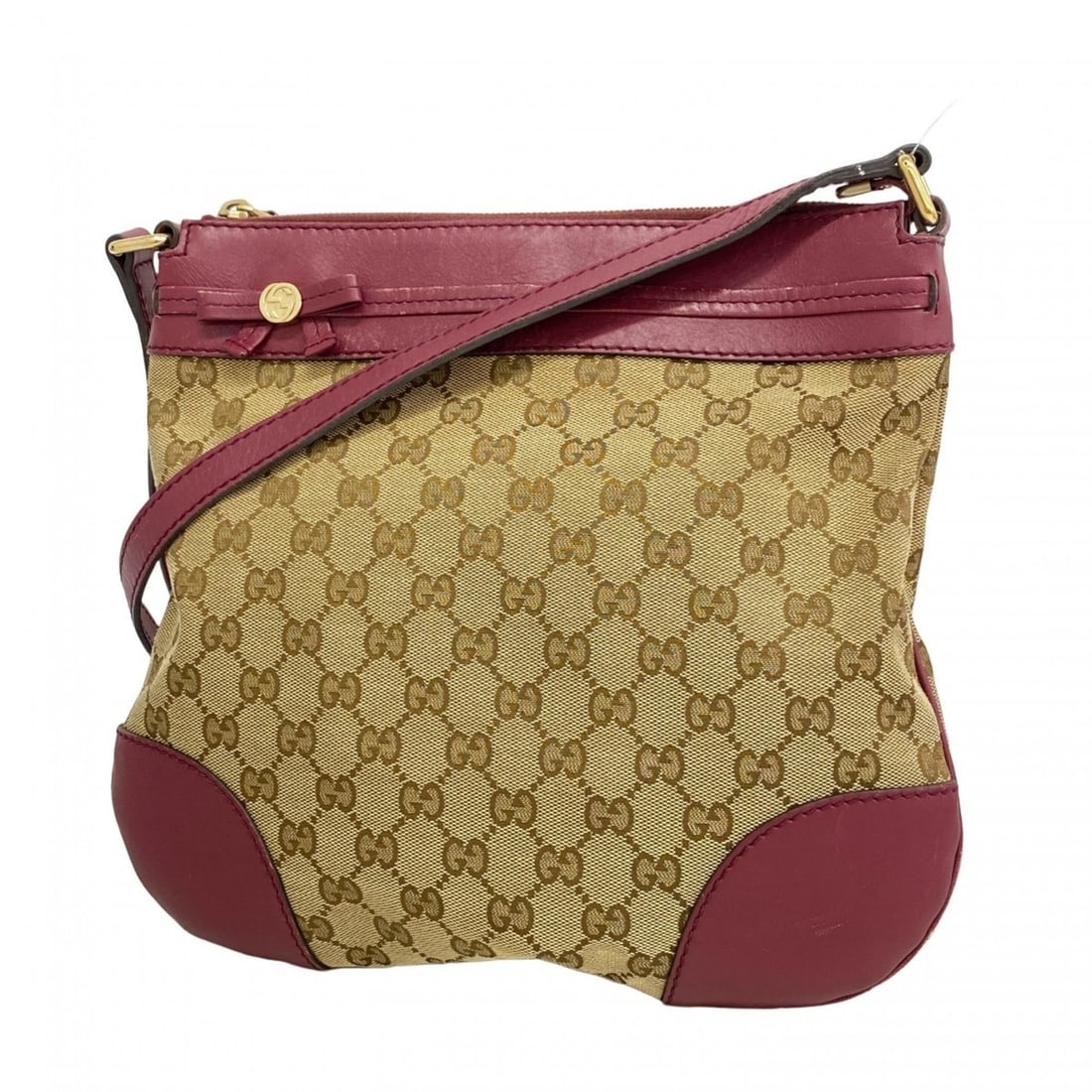 Gucci Shoulder Bag GG Canvas 257065 Brown Bordeaux Women's: --- Catalog ---Category: SizeSize (HxWxD): 28cm x 30cm x 3cm / 11.02'' x 11.81'' x 1.18''Category: DesignType: Shoulder bagColor: Bordeaux, BrownGender: WomenMaterial: GG canvas Hardware Color: GoldCa