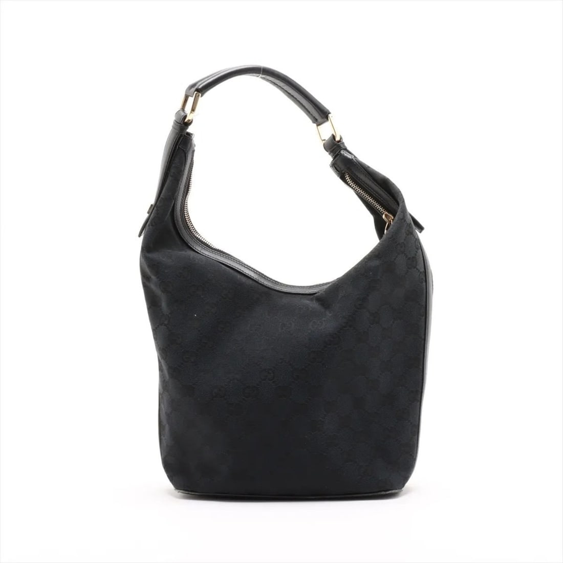 Gucci GG Canvas Hobo 001 4288 Leather Shoulder Bag/Handbag Navy Women's: --- Catalog ---Category: SizeSize (HxWxD): 35cm x 22cm x 9cm / 13.77'' x 8.66'' x 3.54''Category: DesignType: Handbag, Shoulder bagColor: NavyGender: WomenMaterial: Leather , Canvas Category: