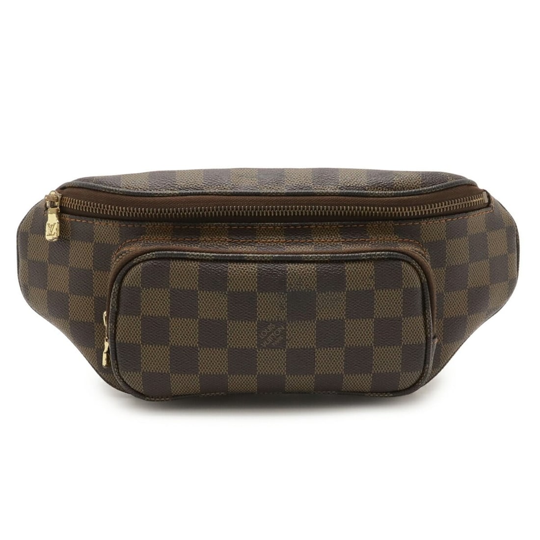 LOUIS VUITTON Damier Mervyle Bum Bag, Waist Pouch, Hip Bag N51172: --- Catalog ---Category: SizeWeight: 370g / 13.05oz.Size (HxWxD): 14.5cm x 31.5cm / 5.7'' x 12.4''Strap Length: 94cm / 37''Category: DesignType: Fanny packColor: BrownGender: Women,MenMaterial: PVC Ca
