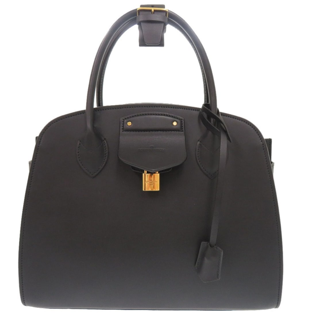 Louis Vuitton Neo Steamer PM Automatic Leather Handbag in Black (LV 0951): --- Catalog ---Category: SizeSize (HxWxD): 26cm x 32cm x 11cm / 10.23'' x 12.59'' x 4.33''Handle Length: 37cm / 14.56''Category: DesignType: HandbagColor: BlackGender: WomenMaterial: Leather Inner Poc